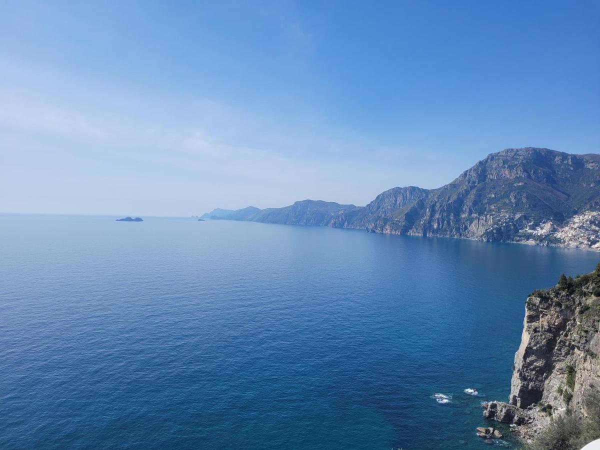 Terrazza Di Rosa - Sea View Villa Праяно Екстериор снимка